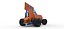 Winged Sprint car Version 2 while turning Scale 1 to 25