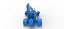 Winged Sprint car Version 2 while turning Scale 1 to 25