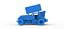 Winged Sprint car Version 2 while turning Scale 1 to 25