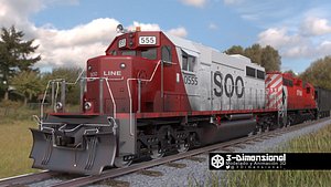 Locomotive EMD SD40-2 (v.1)