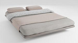 A uniquely designed bed that allows it to hang in the air