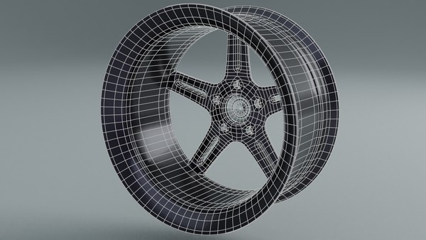 3D car rim model - TurboSquid 1664585