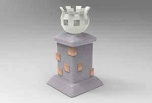 brazier ready 3D model