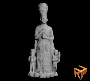 3D statue frigya