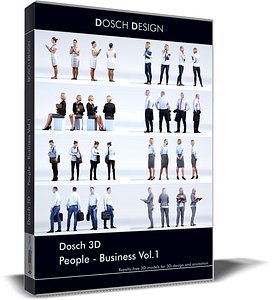 dosch people - business 3D model