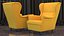 Strandmon Yellow Wing Chair