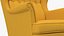 Strandmon Yellow Wing Chair