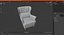 Strandmon Yellow Wing Chair