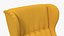 Strandmon Yellow Wing Chair