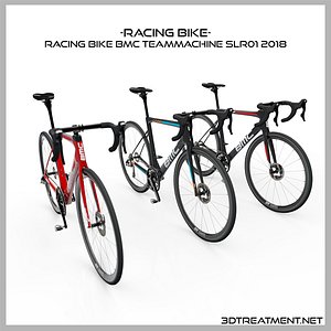 3D racing bike bmc teammachine
