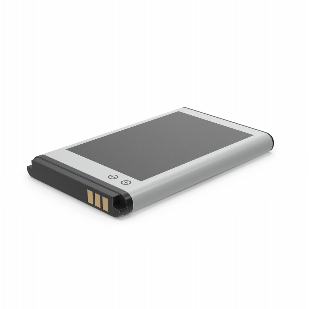 Phone Battery 3d Model Turbosquid 2162670 0133