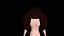 Cabello 3d gratis de una princesa perdida