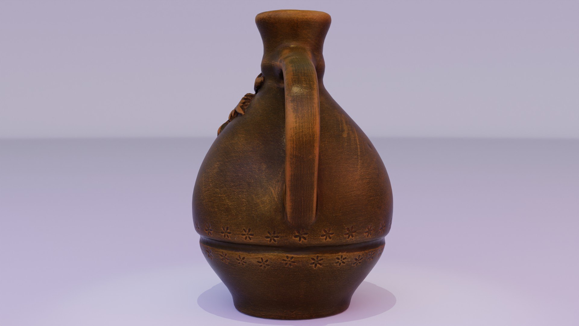3D Pitcher With Grape 3D Model - TurboSquid 1974000