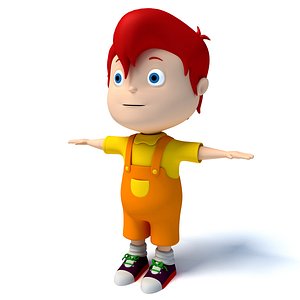 Cartoon Kid Character