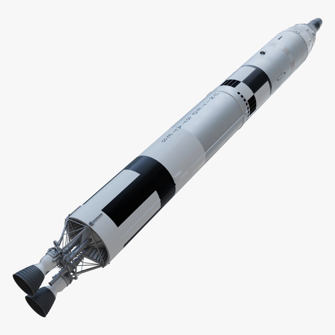 Titan ii rocket gemini 3D - TurboSquid 1646411