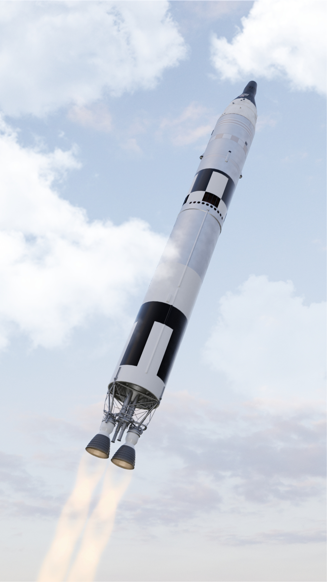 Titan ii rocket gemini 3D - TurboSquid 1646411
