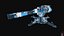 sci fi turret pbr 3D model