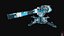 sci fi turret pbr 3D model