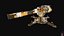 sci fi turret pbr 3D model