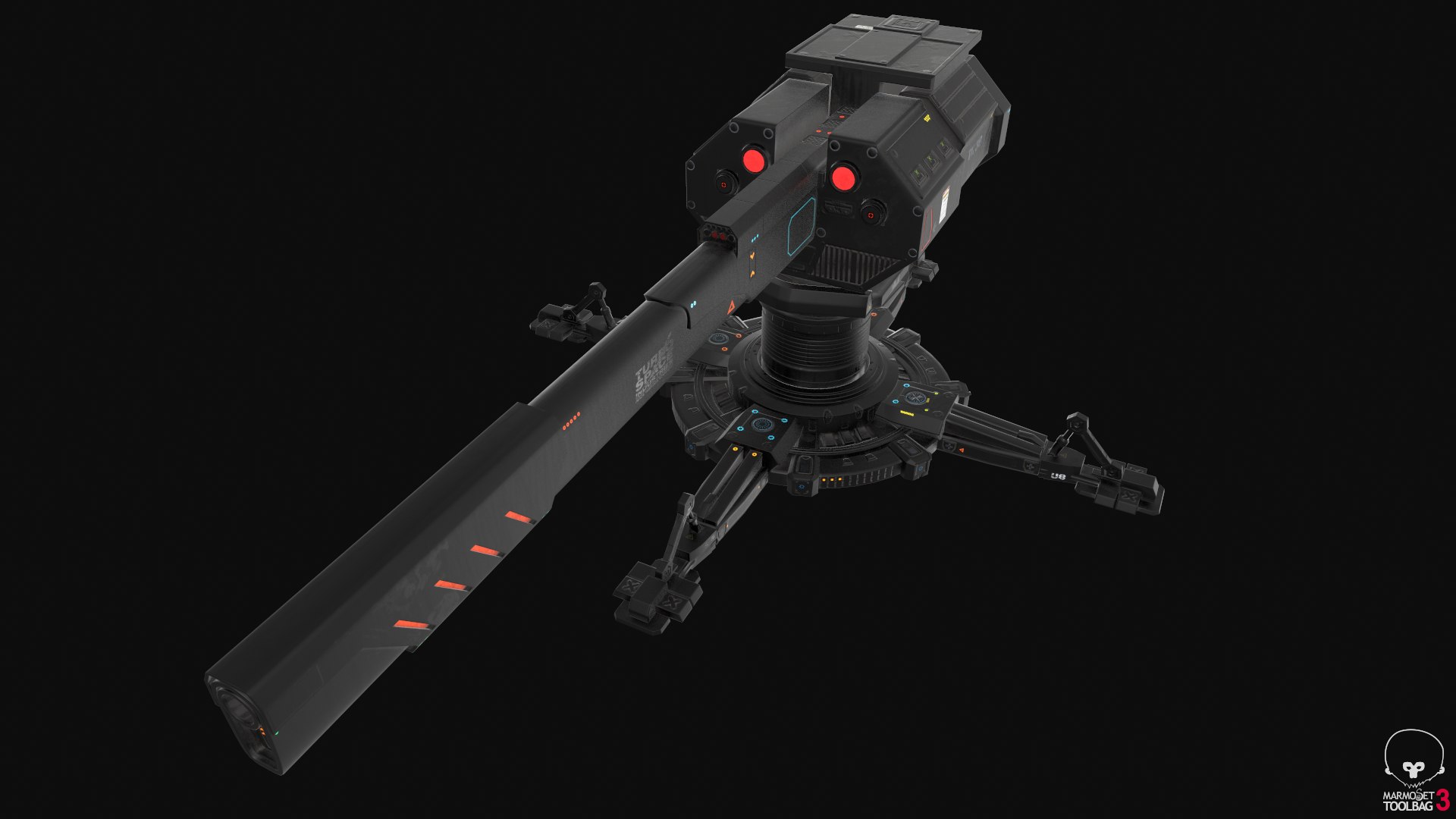 sci fi turret pbr 3D model https://p.turbosquid.com/ts-thumb/zC/4C3KDU/IDIWrPfo/thumbs2/png/1545985756/1920x1080/fit_q87/8e0a59275266e705ff17862deb3c30288f4b4c8a/thumbs2.jpg