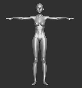 Female Template Anime Girl