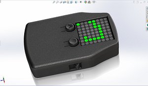 Handheld gaming project complete with source code, circuit and  3d printable case parts