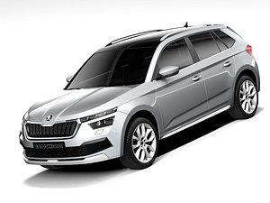 skoda kamiq 2021 3D model