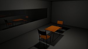 Interrogation Room 3D model