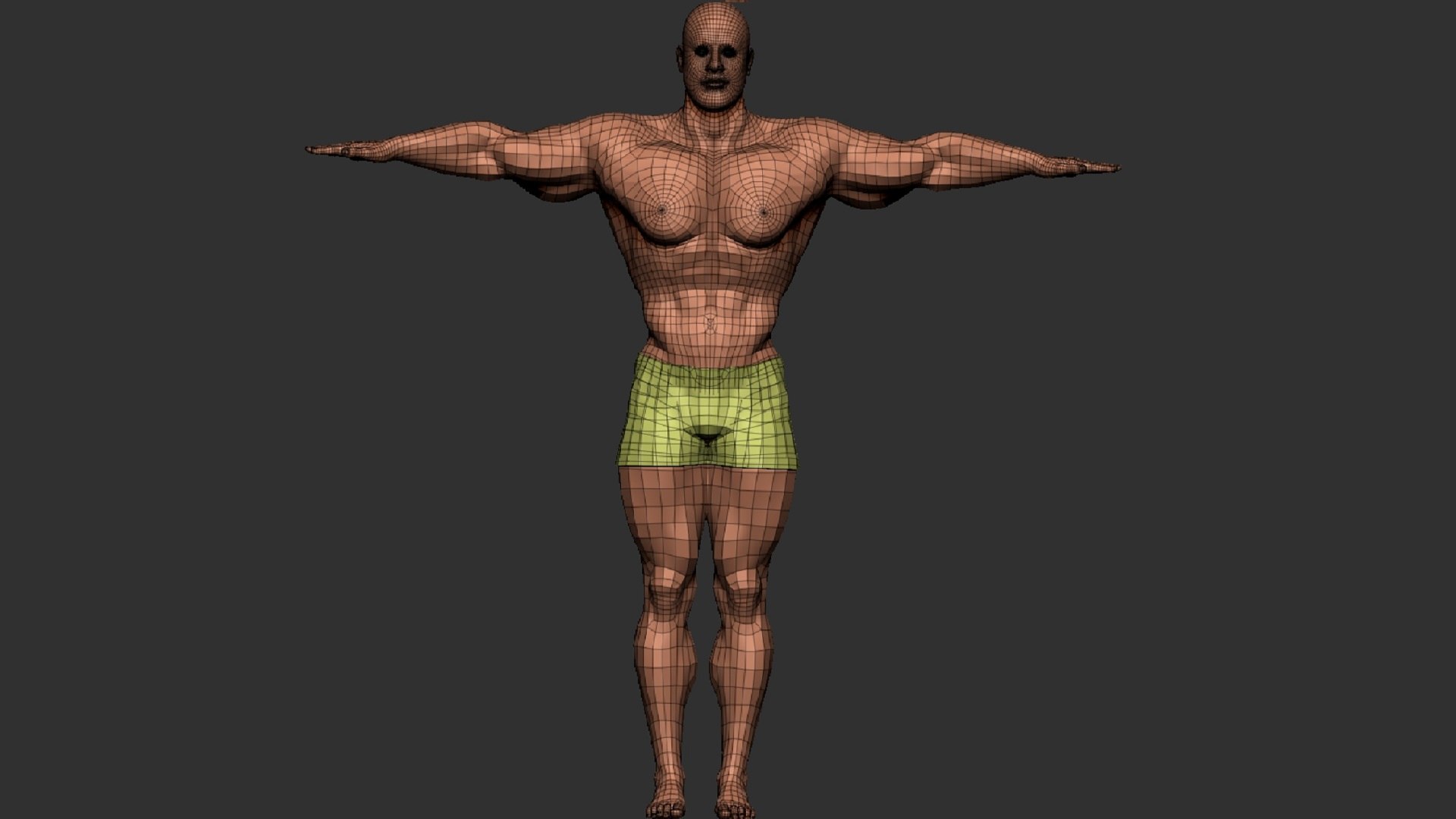 Dwayne Johnson The Rock 3D Realstic model with 4k texture size 3D model  animated rigged