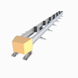 Highway bumper 3d model