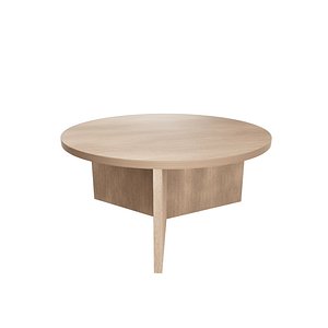 Round Wood Dining Table
