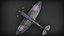 Supermarine Spitfire - Blender - Rigged and Texture Baked 3D model