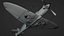 Supermarine Spitfire - Blender - Rigged and Texture Baked 3D model