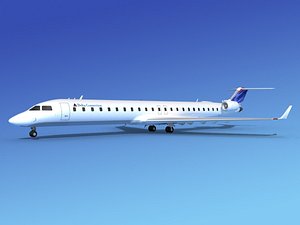 crj900 bombardier 3d 3ds