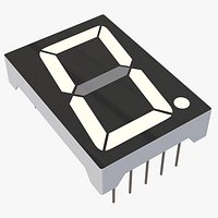 Segment Digit LCD Number Display