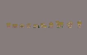 Toon Houses 3D