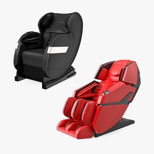 Massage Chairs Collection 3D model