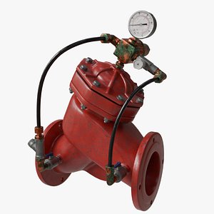 Old water pressure control valve