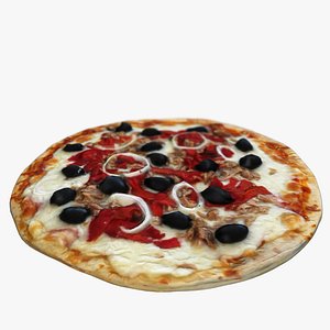 3d model pizza
