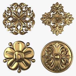 Ornament Element Pack 24 model
