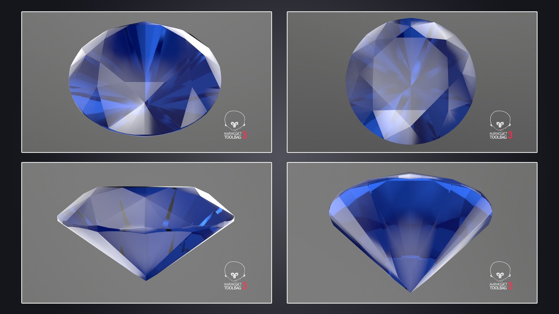3D Blue Sapphire Stone Collection https://p.turbosquid.com/ts-thumb/zC/whb9on/lg/roundbrilliantcutbluesapphire_pbr/jpg/1717399794/1920x1080/fit_q87/7769c48519fe20ca254f72f4cf384780a1606108/roundbrilliantcutbluesapphire_pbr.jpg