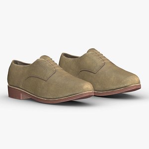 3D Tan Bucks Low Poly