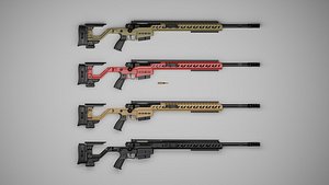 Accuracy International AT-XC 3D model