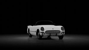Chevrolet corvette 1953 3D