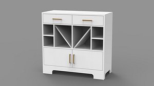 Cabinet 02 3D model
