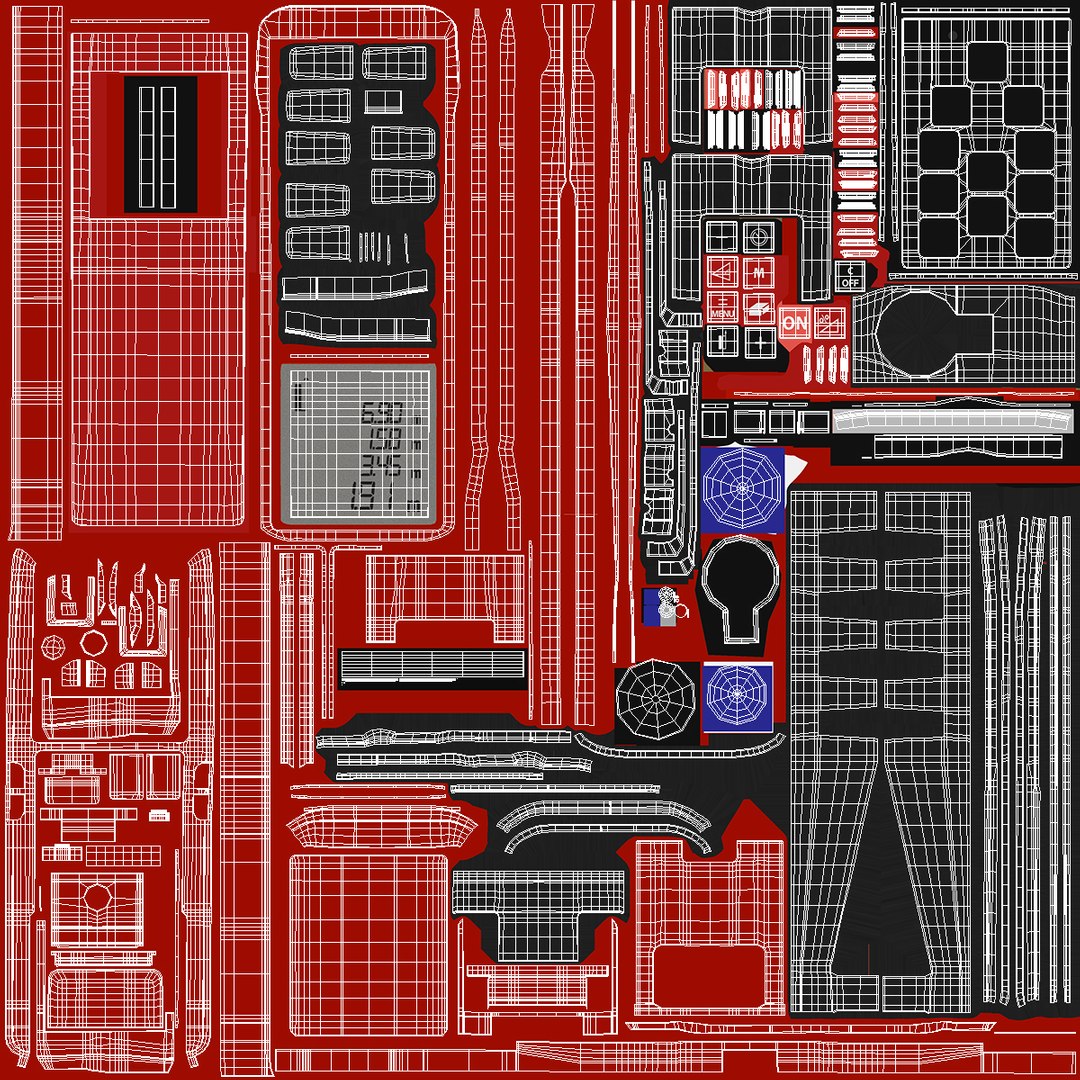 Laser Distance Meter Red 3D - TurboSquid 2132227