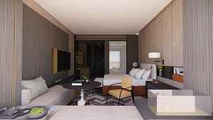 Hotel Room-A6 3D