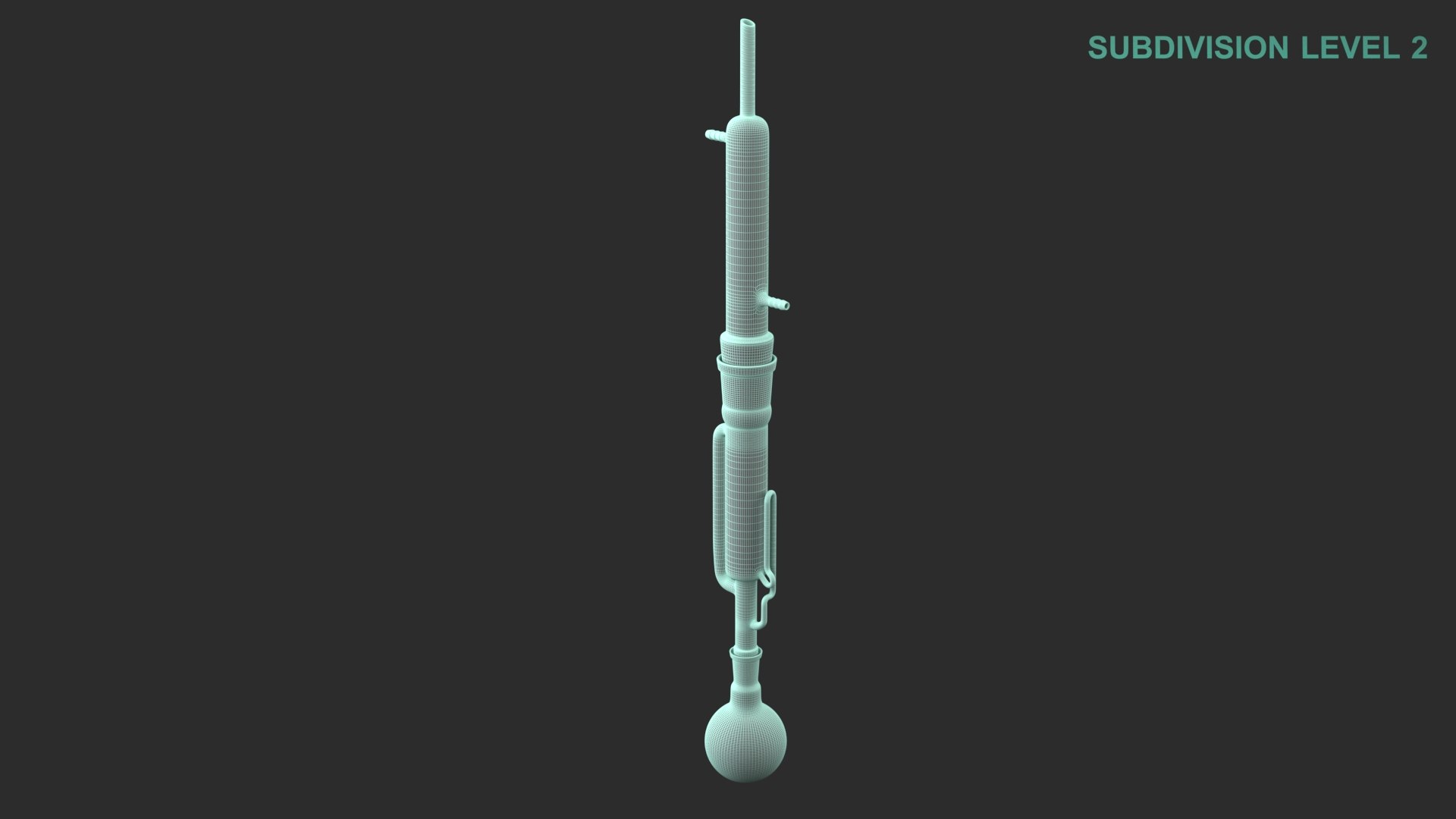 Soxhlet Extractor 3D model https://p.turbosquid.com/ts-thumb/zD/LwxnZ4/zO/wireframe0003/jpg/1642053154/1920x1080/fit_q87/05e07a78c573897d39deb023ec8f37a4af3d2fff/wireframe0003.jpg