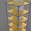 3d industrial tower model