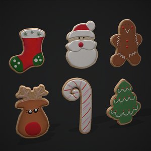 Christmas Cookies 3D model